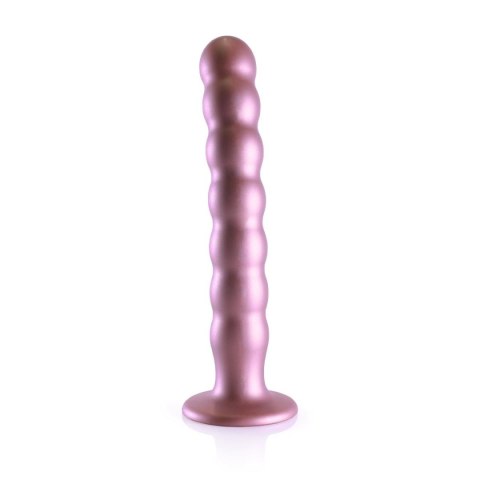 Ouch! Beaded G-Spot Dildo - 8'' / 20,5 cm - Rose Gold Ouch! Beaded G-Spot Dildo - 8'' / 20,5 cm - Rose Gold