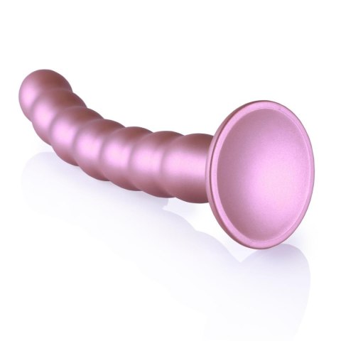 Ouch! Beaded G-Spot Dildo - 8'' / 20,5 cm - Rose Gold Ouch! Beaded G-Spot Dildo - 8'' / 20,5 cm - Rose Gold
