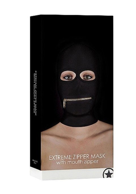 Ouch! Extreme Zipper Mask with Mouth Zipper Ouch! Extreme Zipper Mask with Mouth Zipper