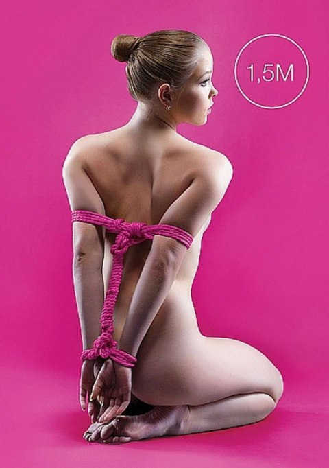 Ouch! Japanese Mini Rope - 1,5m - Pink Ouch! Japanese Mini Rope - 1,5m - Pink