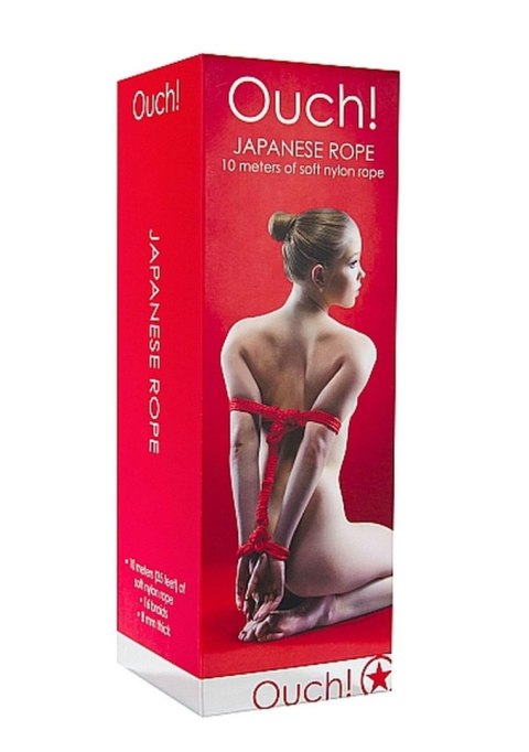 Ouch! Japanese Rope - 10m - Red Ouch! Japanese Rope - 10m - Red