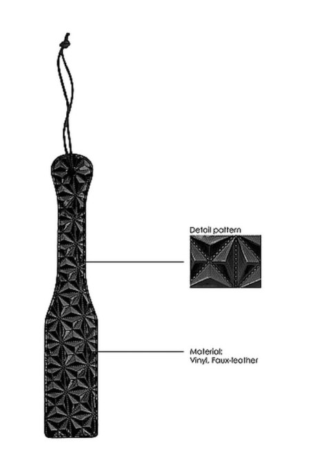 Ouch! Luxury Paddle - Black Ouch! Luxury Paddle - Black