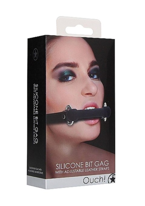 Ouch! Ouch! Bit Gag - Black Ouch! Ouch! Bit Gag - Black