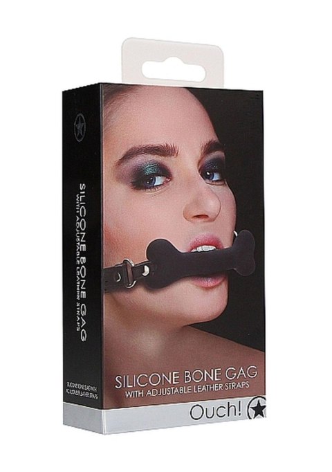 Ouch! Ouch! Bone Gag - Black Ouch! Ouch! Bone Gag - Black