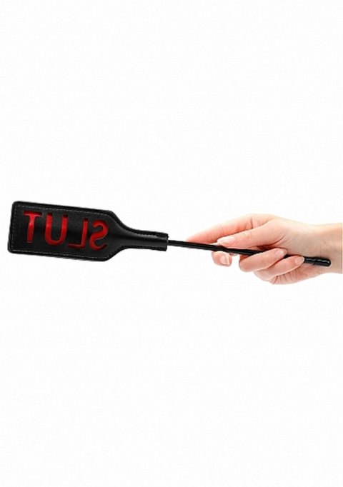 Ouch! Ouch! Crop - SLUT - Small - Black Ouch! Ouch! Crop - SLUT - Small - Black