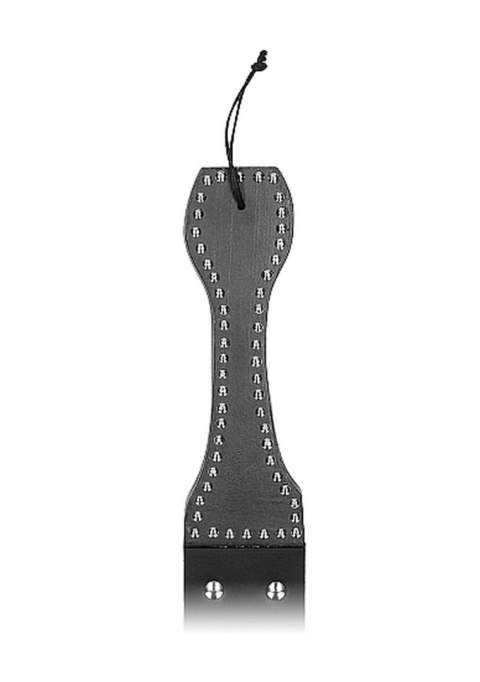 Ouch! Pain Wooden Handle Belt Whip Slapper Leather - Black Ouch! Pain Wooden Handle Belt Whip Slapper Leather - Black