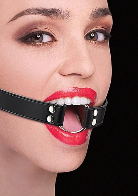 Ouch! Ring Gag - Black Ouch! Ring Gag - Black