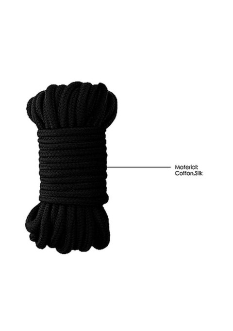 Ouch! Thick Bondage Rope - 10 meter - Black Ouch! Thick Bondage Rope - 10 meter - Black