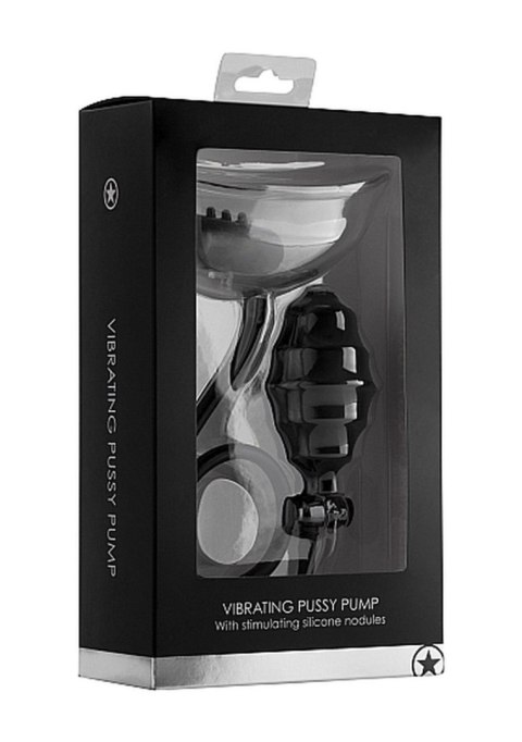 Ouch! Vibrating Pussy Pump - Black Ouch! Vibrating Pussy Pump - Black