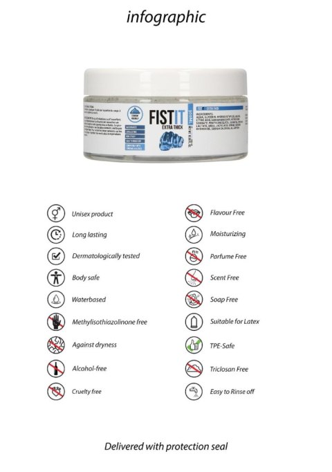 Shots Fist It - Extra Thick - 300 ml Shots Fist It - Extra Thick - 300 ml