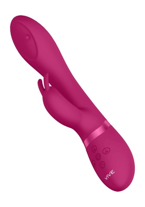 Shots Mira - Spinning Wibrator do punktu G, G-spot Wibrator króliczek, rabbit - Pink Shots Mira - Spinning Wibrator do punktu G, G-spot Wibrator króliczek, rabbit - Pink