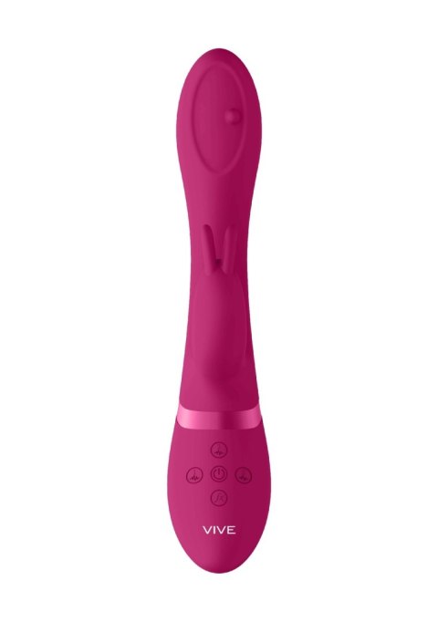 Shots Mira - Spinning Wibrator do punktu G, G-spot Wibrator króliczek, rabbit - Pink Shots Mira - Spinning Wibrator do punktu G, G-spot Wibrator króliczek, rabbit - Pink