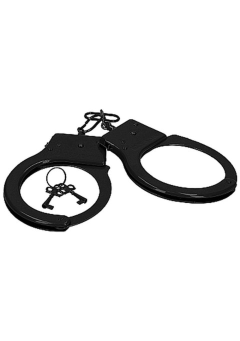 ShotsToys Metal Handcuffs - Black ShotsToys Metal Handcuffs - Black