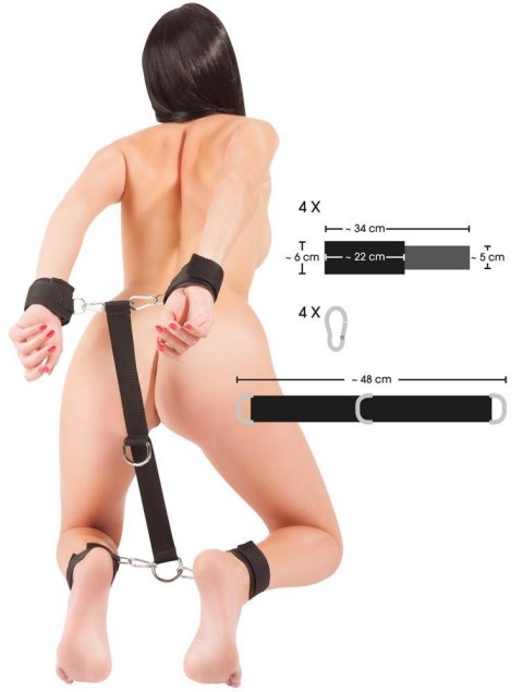 Bad Kitty BK Handcuffs/ Ankle Cuffs Bad Kitty BK Handcuffs/ Ankle Cuffs