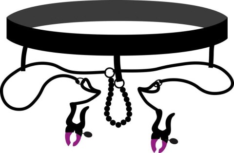Bad Kitty String with Clamps Bad Kitty String with Clamps