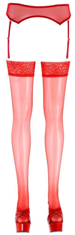Cottelli LEGWEAR Stockings red 3 Cottelli LEGWEAR Stockings red 3