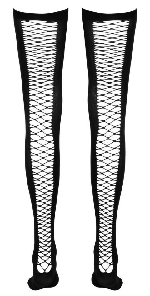 Cottelli LEGWEAR Thigh-high Net Stockings M/L Cottelli LEGWEAR Thigh-high Net Stockings M/L