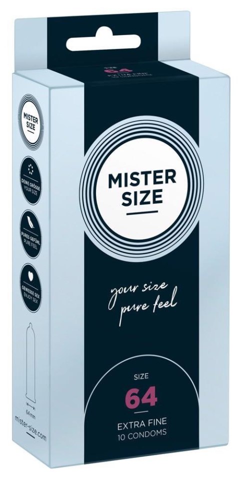 Mister Size Mister Size 64mm pack of 10 Mister Size Mister Size 64mm pack of 10