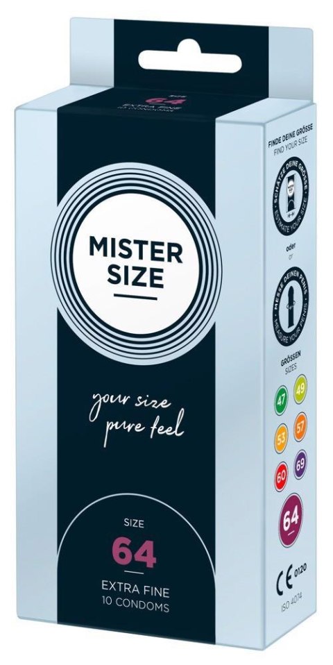 Mister Size Mister Size 64mm pack of 10 Mister Size Mister Size 64mm pack of 10