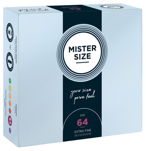 Mister Size Mister Size 64mm pack of 36 Mister Size Mister Size 64mm pack of 36
