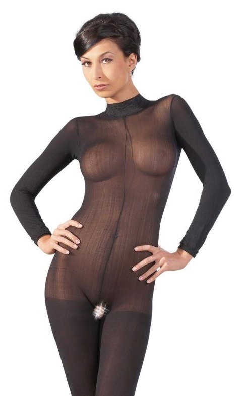 NO:XQSE Catsuit with Lace Collar M/L NO:XQSE Catsuit with Lace Collar M/L