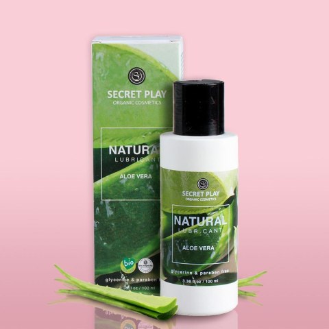 Secret Play NATURAL LUBRICANT - ALOE VERA - ORGANIC COSMETICS 100 ML Secret Play NATURAL LUBRICANT - ALOE VERA - ORGANIC COSMETICS 100 ML