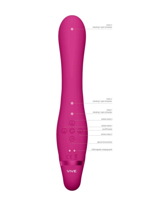 Vive Wibrator-Suki - Pink Vive Wibrator-Suki - Pink