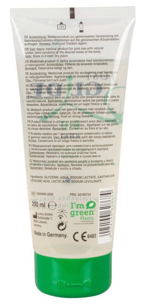 Just Glide Just Glide Bio Anal 200 ml Just Glide Just Glide Bio Anal 200 ml