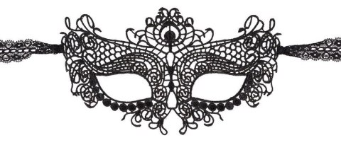 Cottelli ACCESSOIRES Embroidered Mask Cottelli ACCESSOIRES Embroidered Mask