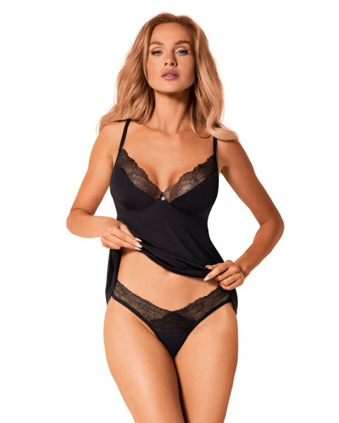 Obsessive Bielizna-Bella Rou top i figi XL/2XL Obsessive Bielizna-Bella Rou top i figi XL/2XL