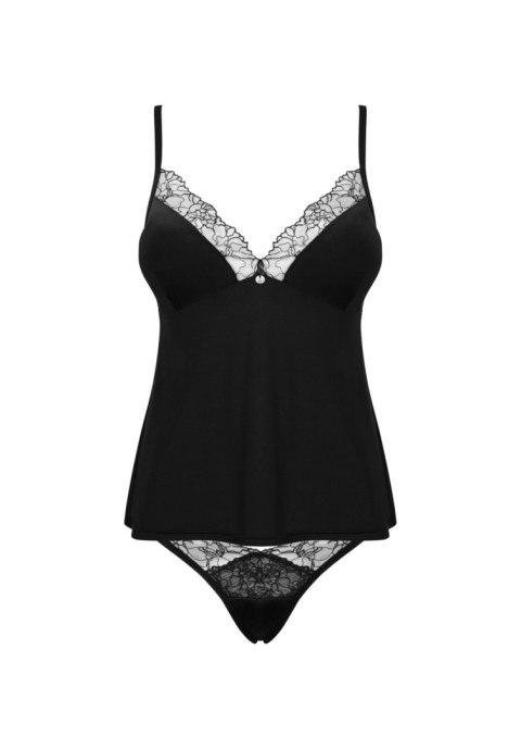 Obsessive Bielizna-Bella Rou top i figi XL/2XL Obsessive Bielizna-Bella Rou top i figi XL/2XL