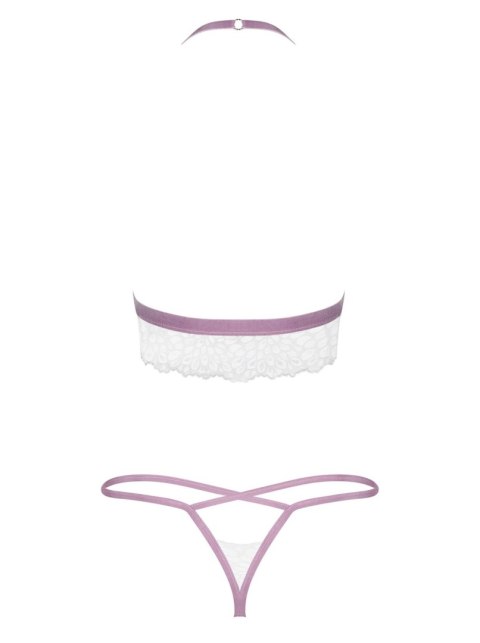 Obsessive Bielizna-Lilyanne komplet 2-częściowy biały L/XL Obsessive Bielizna-Lilyanne komplet 2-częściowy biały L/XL