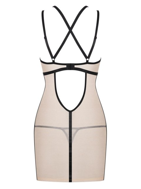 Obsessive Bielizna-Nudelia koszulka i stringi S/M Obsessive Bielizna-Nudelia koszulka i stringi S/M