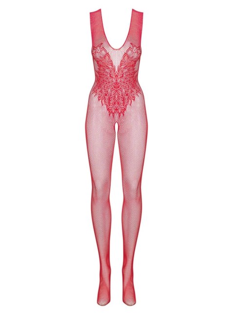 Obsessive Bielizna-Bodystocking N112 czerwone XL/XXL Obsessive Bielizna-Bodystocking N112 czerwone XL/XXL