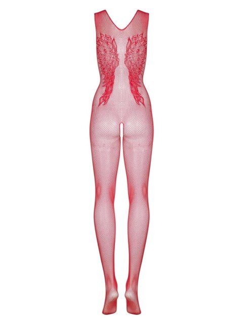 Obsessive Bielizna-Bodystocking N112 czerwone XL/XXL Obsessive Bielizna-Bodystocking N112 czerwone XL/XXL