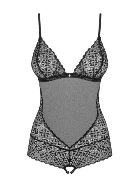 Obsessive Bielizna Dzień Kobiet-Shibu body czarne S/M Obsessive Bielizna Dzień Kobiet-Shibu body czarne S/M
