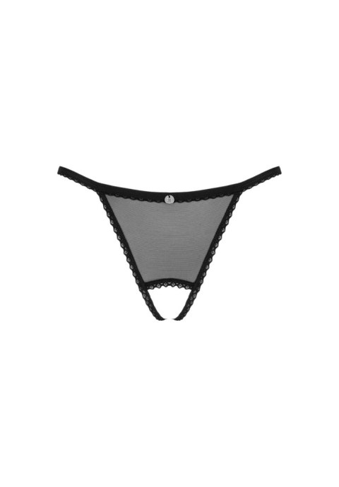 Obsessive Celia Noir crotchless thong XL/2XL Obsessive Celia Noir crotchless thong XL/2XL