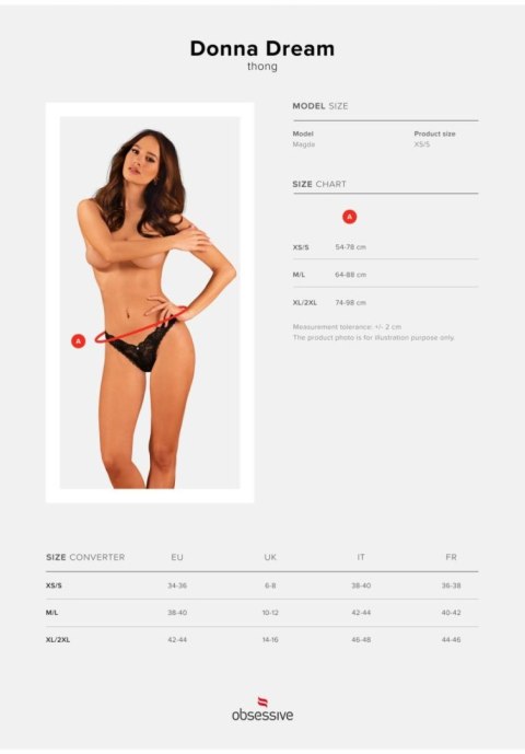 Obsessive Donna Dream stringi XS/S Obsessive Donna Dream stringi XS/S