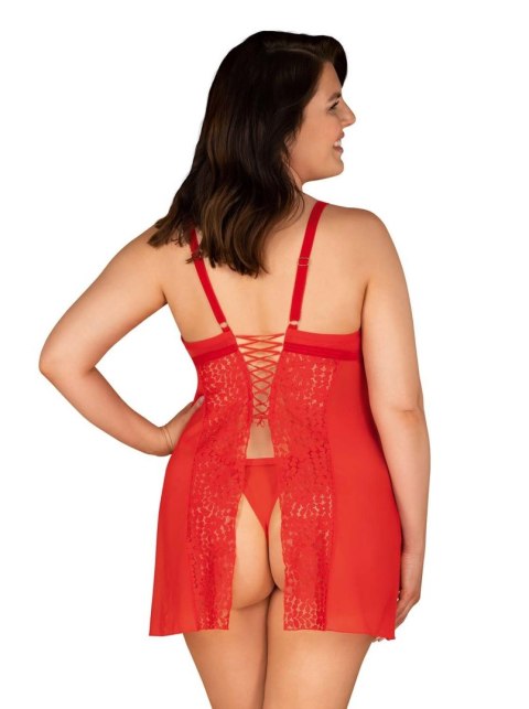 Obsessive Bielizna Dzień Kobiet-Blossmina koszulka i stringi 6XL/7XL Obsessive Bielizna Dzień Kobiet-Blossmina koszulka i stringi 6XL/7XL