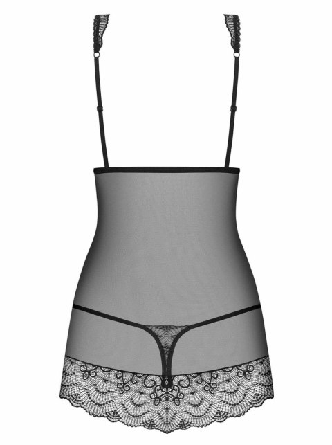 Obsessive Bielizna-Firella koszulka czarna S/M Obsessive Bielizna-Firella koszulka czarna S/M