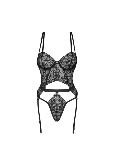 Obsessive Bielizna-Yaskana body czarne XL/XXL Obsessive Bielizna-Yaskana body czarne XL/XXL