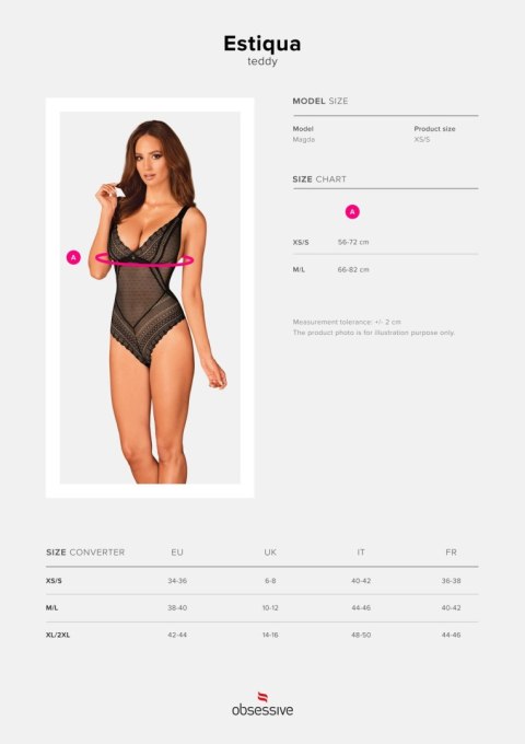 Obsessive Estiqua body M/L Obsessive Estiqua body M/L