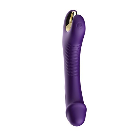 Wibrator Joy Stymulator, wibrator silicone 9 vibration function Purple