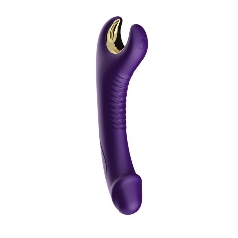 Wibrator Joy Stymulator, wibrator silicone 9 vibration function Purple