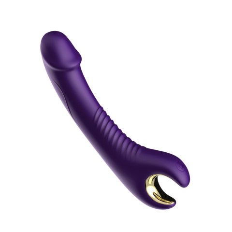 Wibrator Joy Stymulator, wibrator silicone 9 vibration function Purple