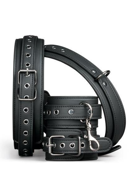 EasyToys Kajdanki-Thigh & Wrist Cuff Set EasyToys Kajdanki-Thigh & Wrist Cuff Set