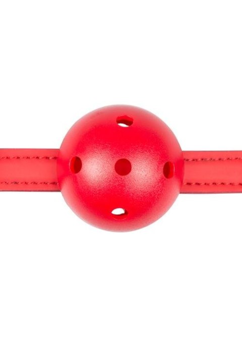EasyToys Knebel-Ball Gag With PVC Ball - Red EasyToys Knebel-Ball Gag With PVC Ball - Red