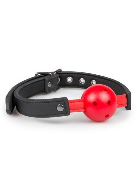 EasyToys Knebel-Ball Gag With PVC Ball - Red EasyToys Knebel-Ball Gag With PVC Ball - Red