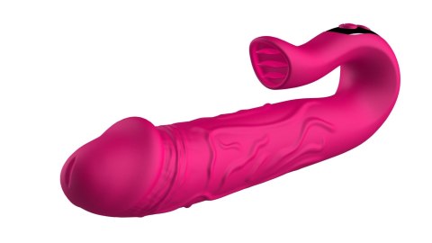 Wibrator Cute Realistic Tongue Stimulating Dildo wibrator Wibrator Cute Realistic Tongue Stimulating Dildo wibrator