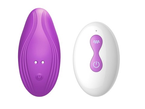 Wibrator Cute Ultrathin Wibrator do majtek, do noszenia remote mini vibe PURPLE